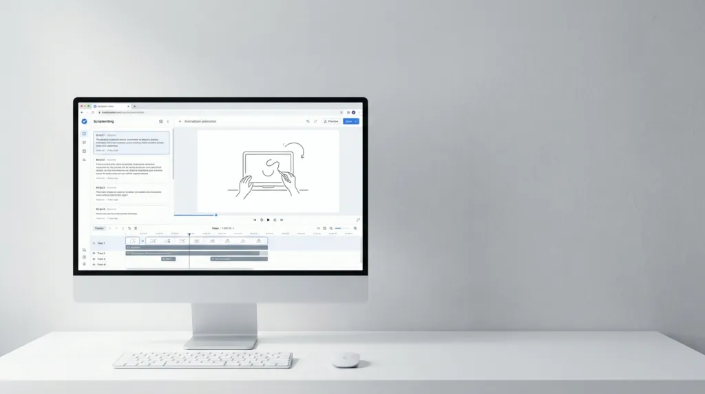 Trình soạn kịch bản và timeline